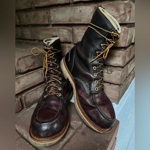 Thorogood 8” Briar Pitstop Soft Toe Work Boots - Men’s 9.5